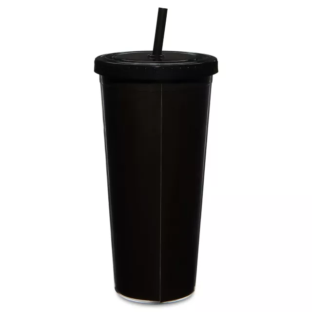Black Birthday Bitch Cup with Straw - 20 oz. at Spencer's