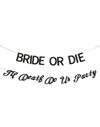 Bride or Die Banners - 2 Pack