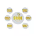 Bachelorette Bitches Party Pins - 7 Pack at Spencer's
