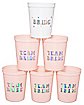 Team Bride Party Cups - 6 Pack