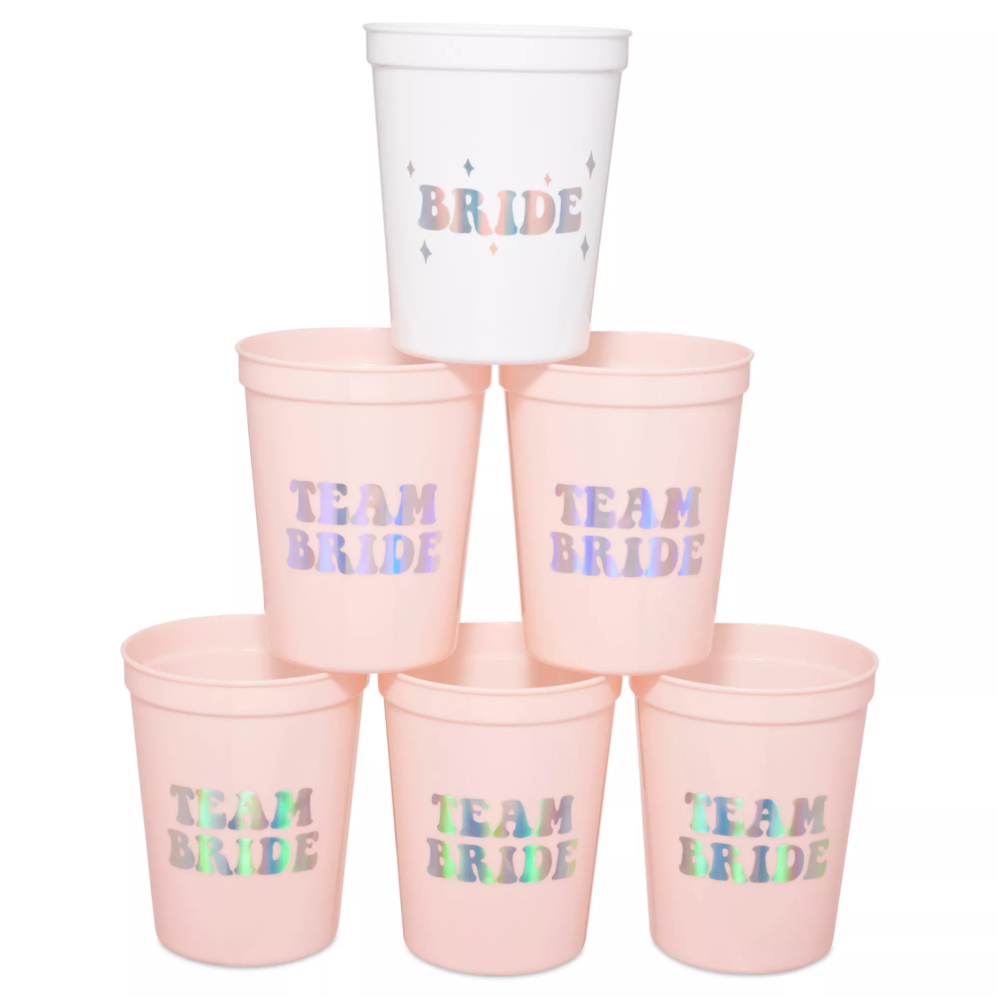 Team Bride Party Cups - 6 Pack at Spencer's