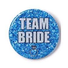 Multi-Colored Team Bride Pins - 7 Pack at Spencer's