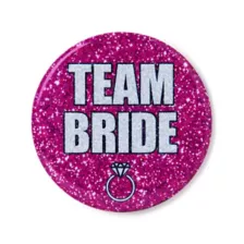 Multi-Colored Team Bride Pins - 7 Pack at Spencer's