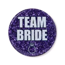 Multi-Colored Team Bride Pins - 7 Pack at Spencer's