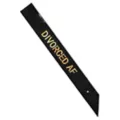 Divorced AF Sash at Spencer's