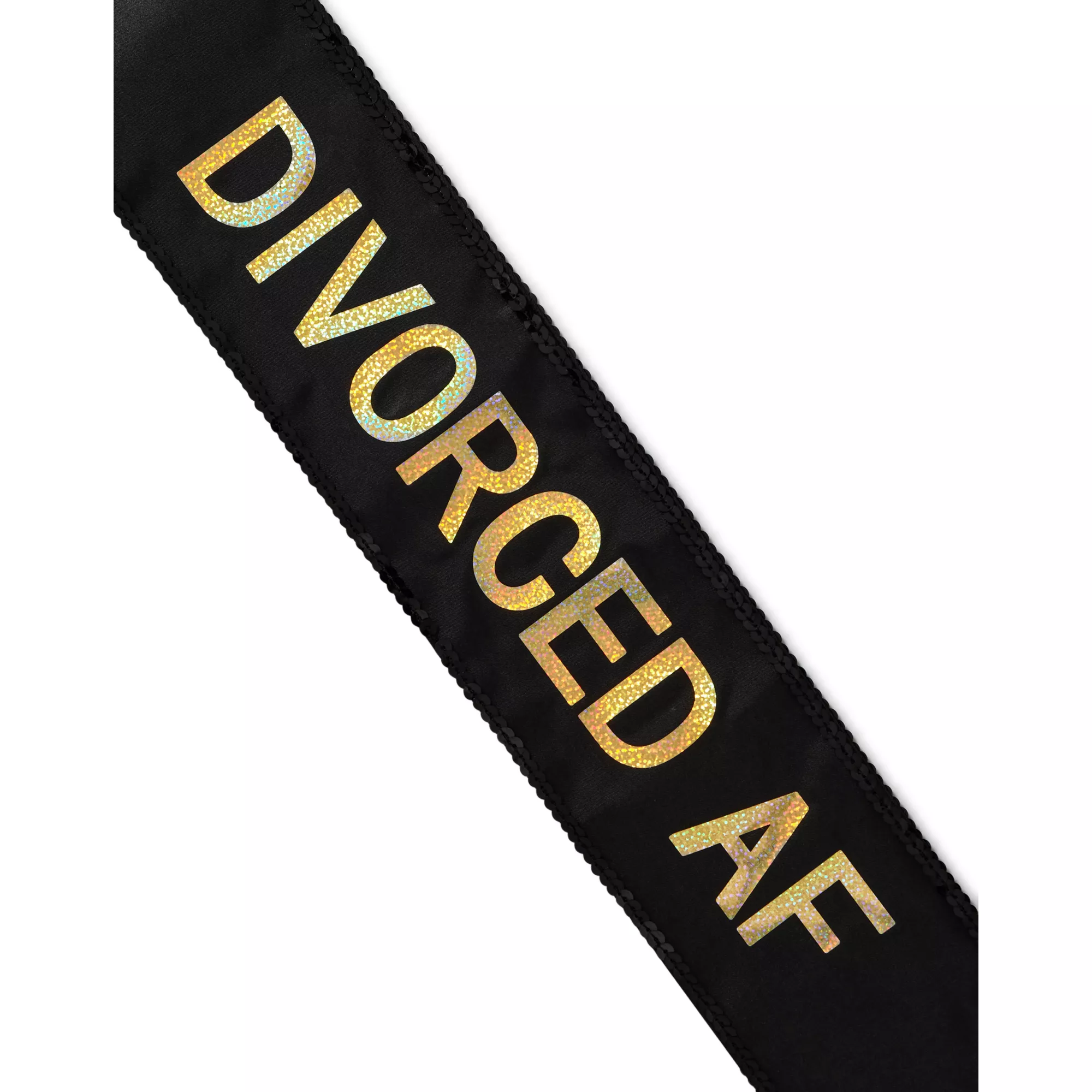Divorced AF Sash at Spencer's