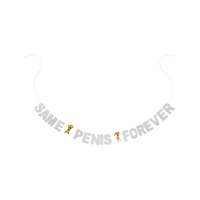 Same Penis Forever Banners - 2 Pack at Spencer's