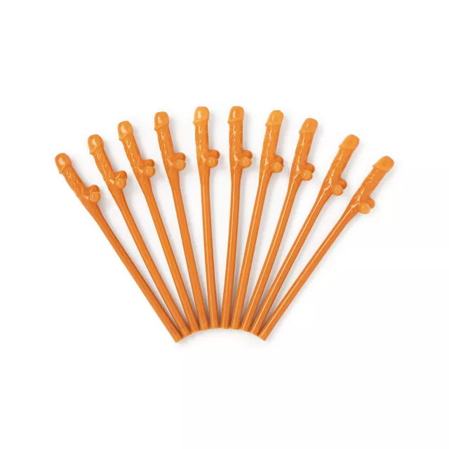 Pecker Straws - 10 Pack