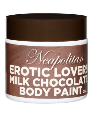 Erotic Lovers Chocolate Body Paint Set - 3 Pack