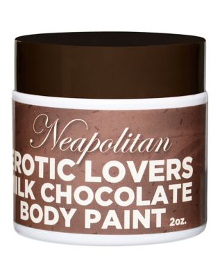 Erotic Lovers Chocolate Body Paint Set - 3 Pack