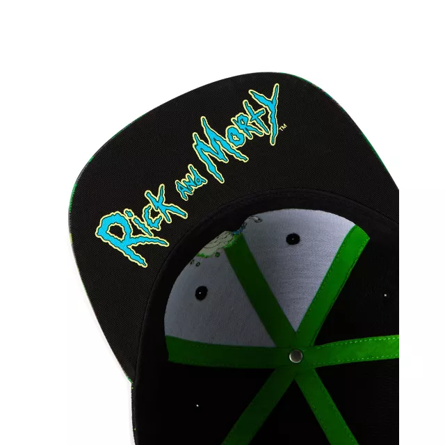 Galaxy Portal Snapback Hat - Rick and Morty at Spencer's