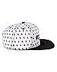 Black and White Death Note Snapback Hat