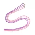 Pink and Purple Silky Shackles Bondage Rope 2 Pack - Pleasure Bound at Spencer's