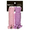 Pink and Purple Silky Shackles Bondage Rope 2 Pack - Pleasure Bound at Spencer's