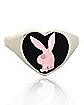 Multi-Pack CZ Playboy Bunny Pave Rings - 3 Pack