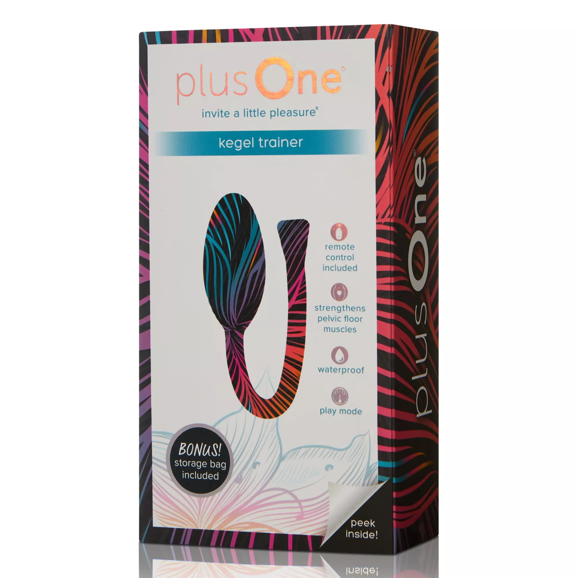 plusOne Kegel Trainer and Wearable Vibrator - 3.2 Inch at Spencer's