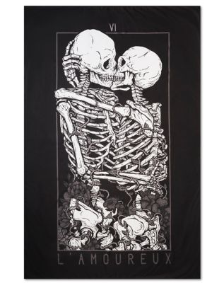 The lovers skeleton online tapestry