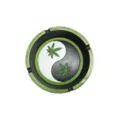 Molded Weed Leaf Yin Yang Ashtray at Spencer's