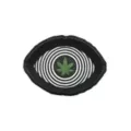 Molded Weed Leaf Eye Shaped Ashtray at Spencer's