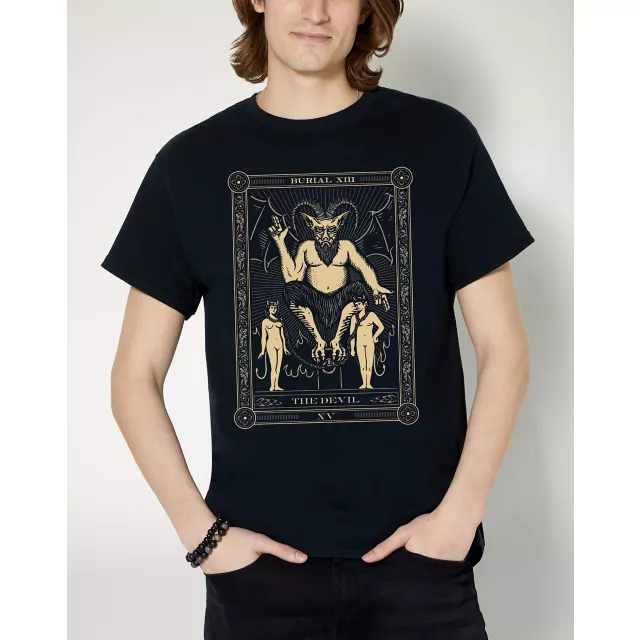The Devil Tarot T Shirt - Burial 13 Apparel at Spencer's