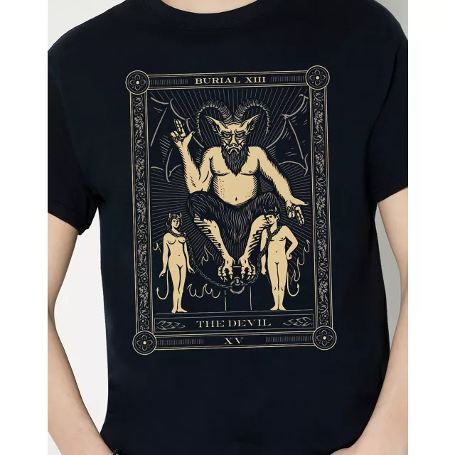 The Devil Tarot T Shirt - Burial 13 Apparel at Spencer's