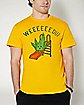 Weeeeed Leaf Slide T Shirt