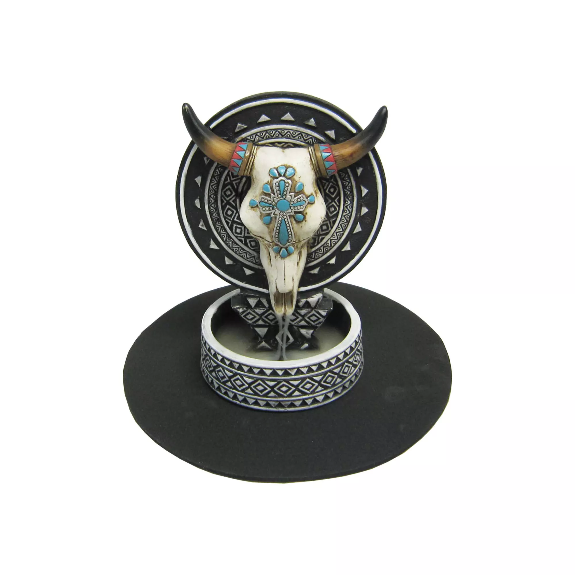 Cow Skull Backflow Incense Burner at Spencer's