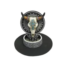 Cow Skull Backflow Incense Burner at Spencer's
