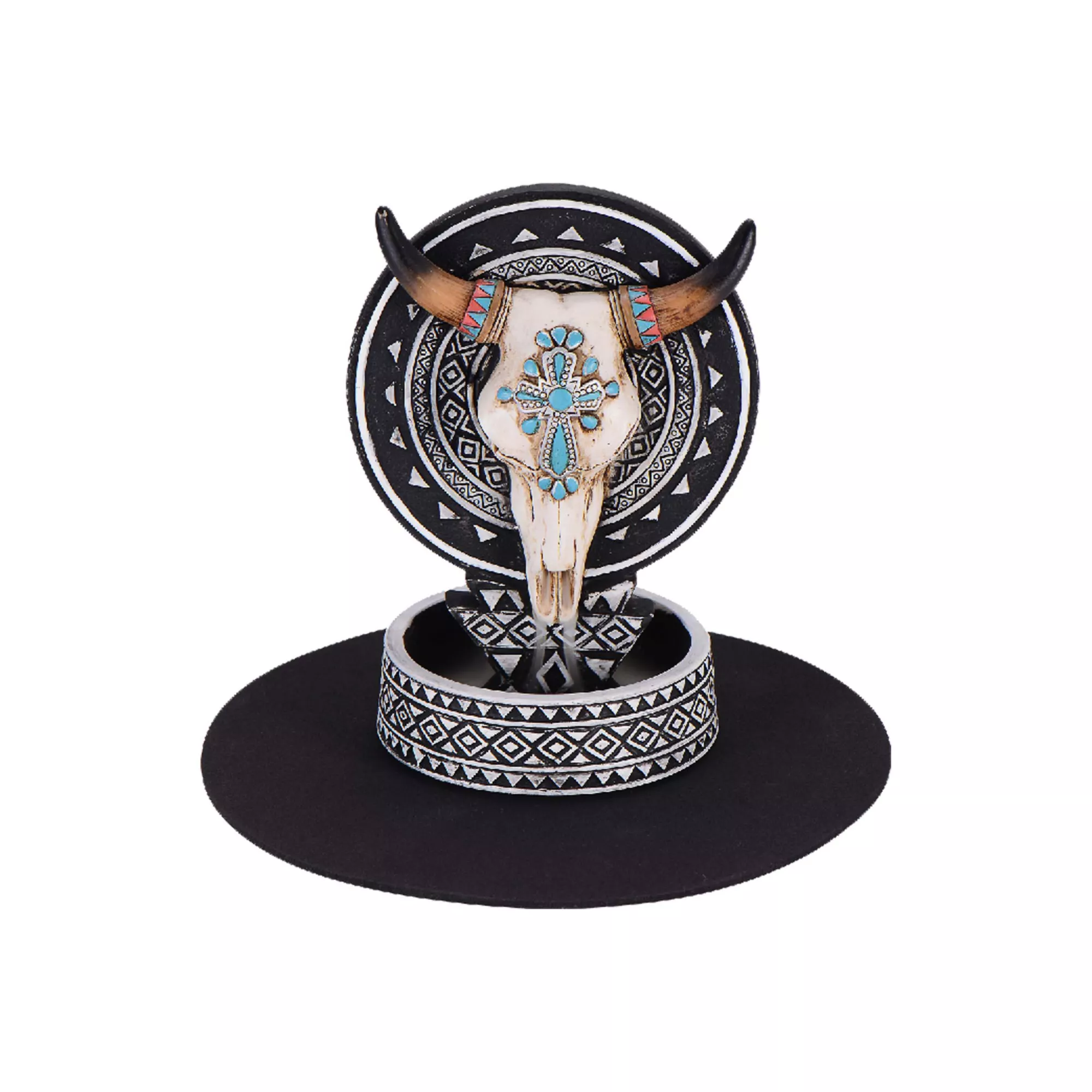 Cow Skull Backflow Incense Burner at Spencer's