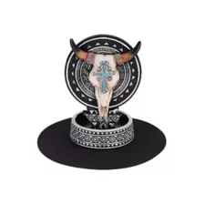 Cow Skull Backflow Incense Burner at Spencer's