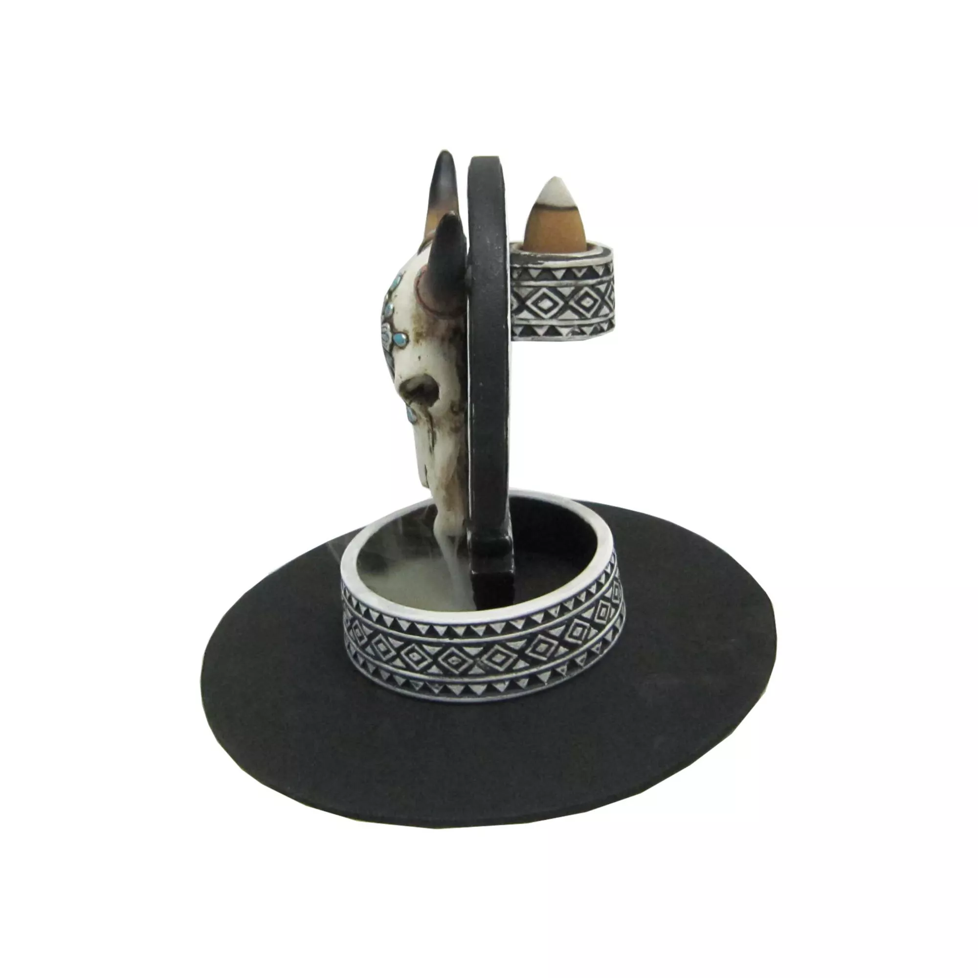 Cow Skull Backflow Incense Burner at Spencer's