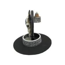 Cow Skull Backflow Incense Burner at Spencer's