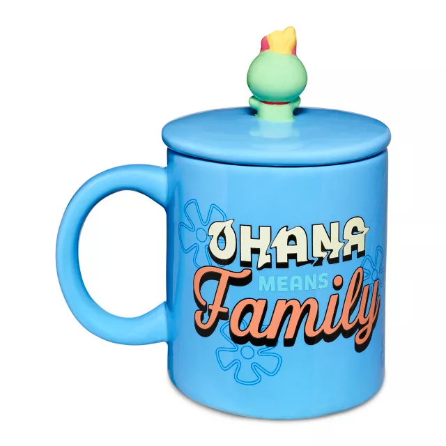 Stitch Wink Molded Coffee Mug 18 oz. - Lilo & Stitch at Spencer's