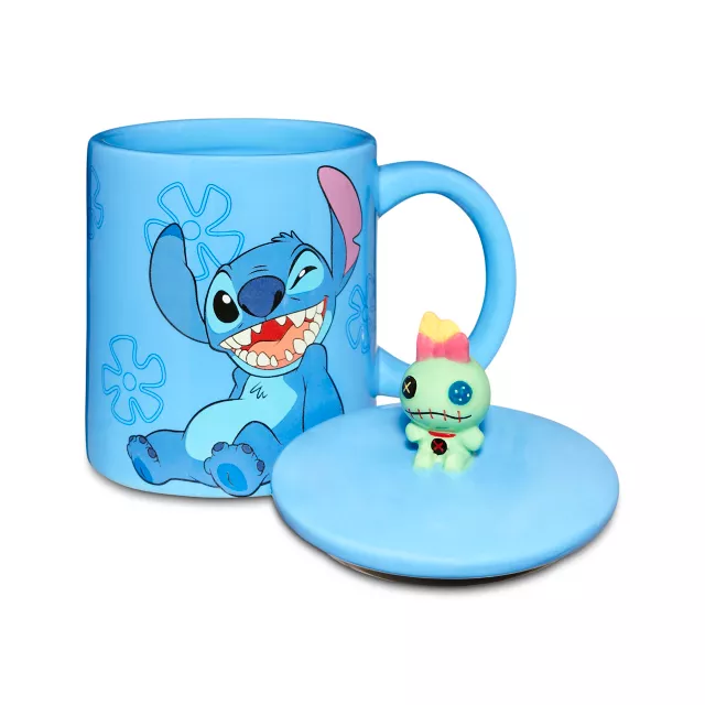 Stitch Wink Molded Coffee Mug 18 oz. - Lilo & Stitch at Spencer's