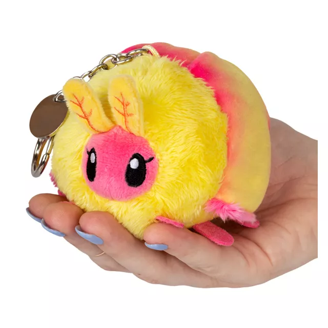 Micro Squishable Rosy Maple Moth Keychain at Spencer's