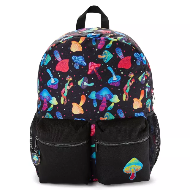 Trippy Mushroom All Over Print Backpack at Spencer's