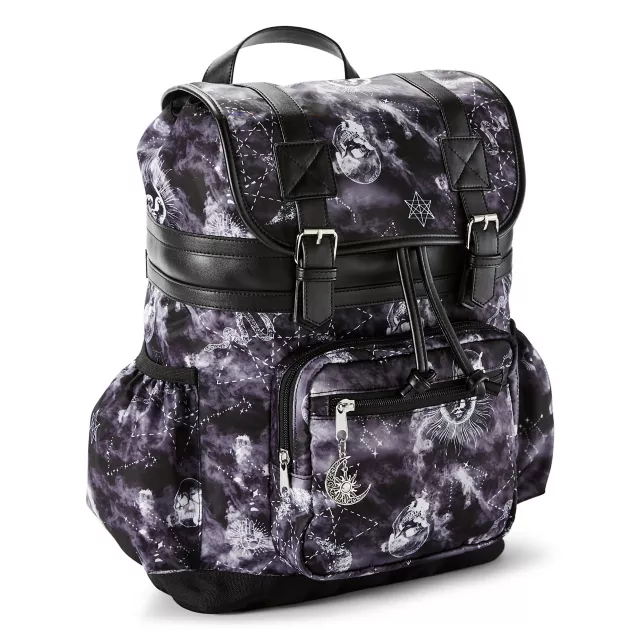 Smoky Celestial Sun and Skull Rucksack Backpack at Spencer's