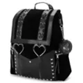 Double Heart Rucksack Backpack at Spencer's