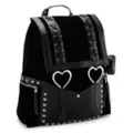 Double Heart Rucksack Backpack at Spencer's