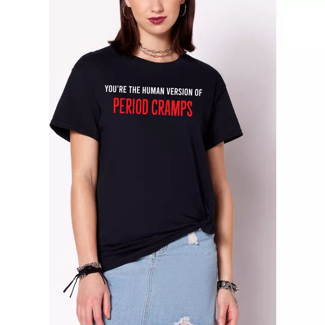 Period Cramps T Shirt at Spencer's