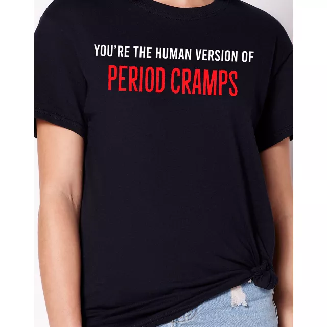 Period Cramps T Shirt at Spencer's
