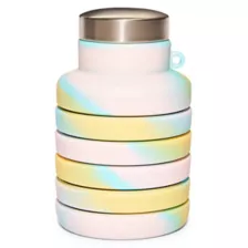 Tie Dye Pastel Collapsible Water Bottle at Spencer's