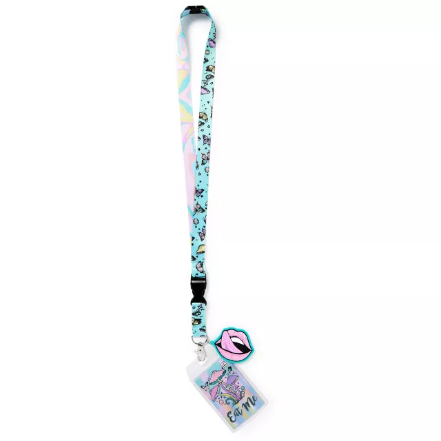 Pastel Eat Me Mushroom Lanyard