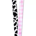 Howdy Fuckers Cow Print Lanyard at Spencer's