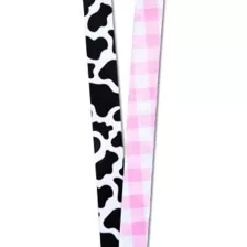 Howdy Fuckers Cow Print Lanyard at Spencer's