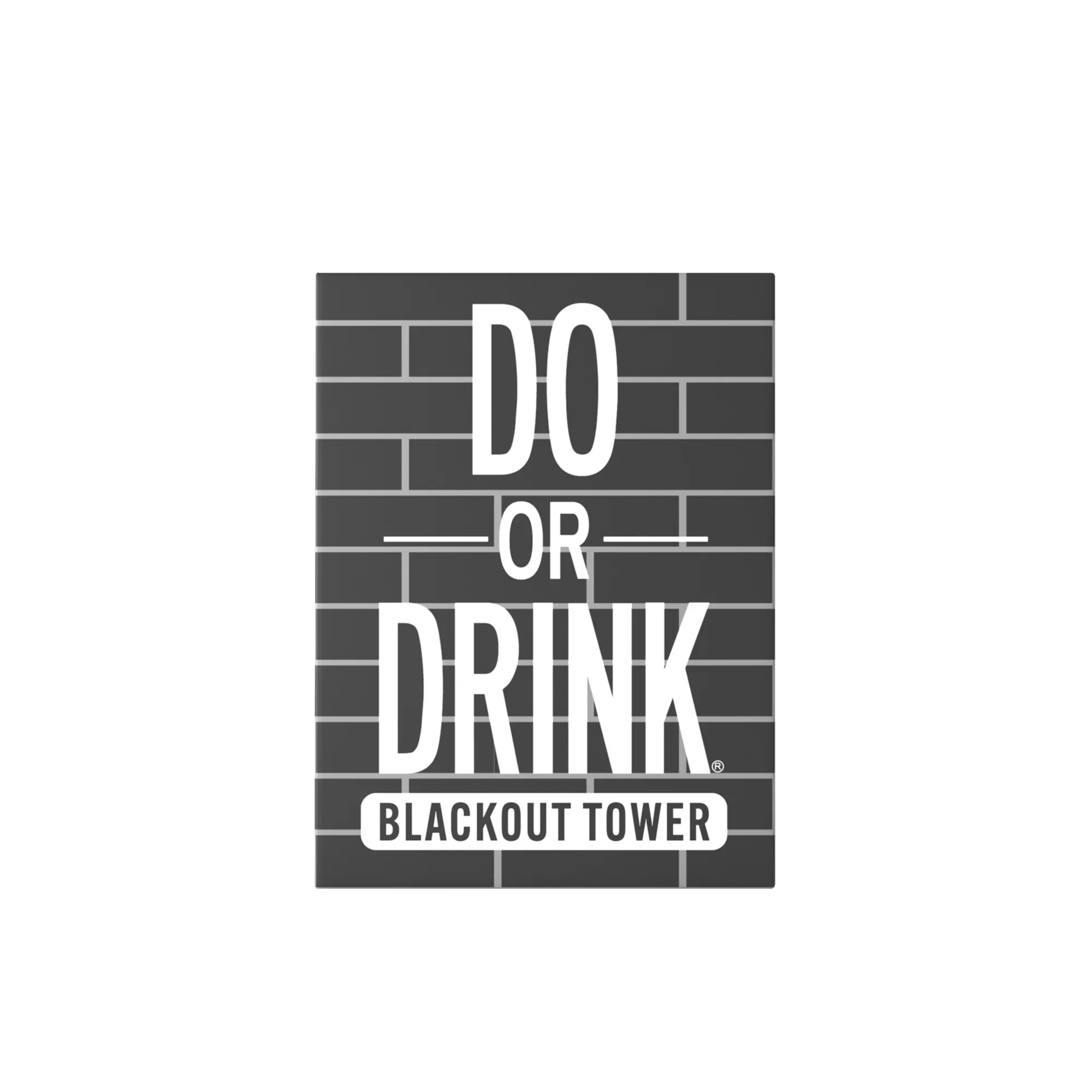 Do or Drink Blackout Tower Game