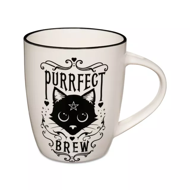 Purfect Brew Mug with Spoon - 12 oz. at Spencer's