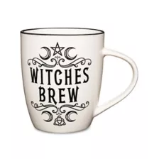 Witches Brew Coffee Mug with Spoon - 12 oz. at Spencer's