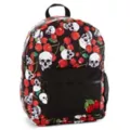 Black Cherry Skull Backpack at Spencer's