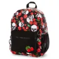 Black Cherry Skull Backpack at Spencer's